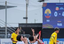 Dos jueguitos y remate furioso: el golazo de arco a arco de la selección de fútbol playa de Bolivia que hace furor