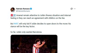 El futuro de Julián Álvarez: de la “desesperación” del Atlético de Madrid a la condición que puso el Arsenal y un guiño al Barcelona