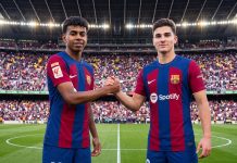 El gesto de Lamine Yamal con Julián Álvarez a la espera de la “oferta definitiva” del Barcelona para contratarlo