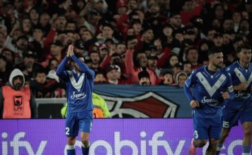 El gol de Manuel Lanzini que le dio el empate a Vélez ante River Plate: así explicó su festejo