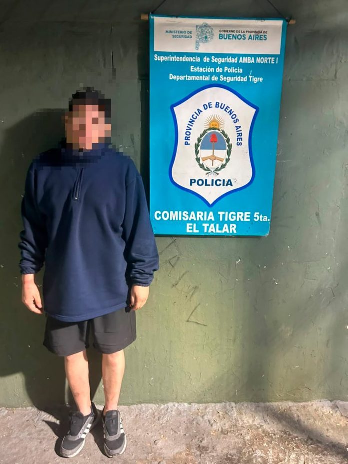 El video del robo en un taller de camiones en Tigre: detuvieron a un sospechoso
