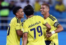 Giro en el área y definición letal: el tanto de Cristiano Ronaldo en su regreso a Al Nassr que lo acerca a los 1.000 goles