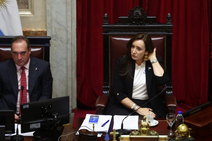 Ira en el Gobierno con Villarruel por el gesto con la kirchnerista Sagasti: el impacto en la sesión por la Ley de Tierras