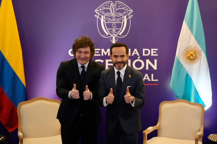 Javier Milei se reunió con el nuevo presidente de Colombia y profundiza su alianza regional