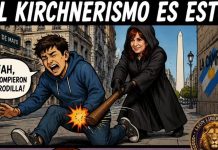 La caricatura de Milei en redes con la que volvió a apuntar al kirchnerismo y al “Estado presente”