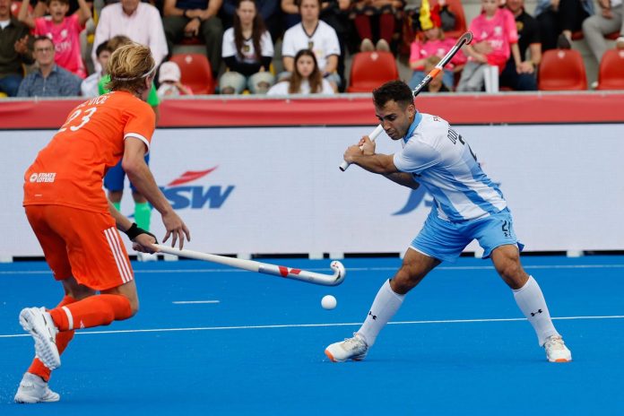 La historia de Tomás Domene, el goleador de los Leones que fue elegido mejor jugador del Mundial de hockey 2026