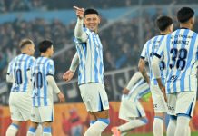 La lupa sobre el penal con el que Marcos Rojo abrió el marcador para Racing ante Boca: el efusivo festejo del defensor