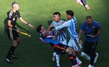 La reacción de Ángel Di María por la dura sanción a Paredes y Molina tras los incidentes en la final del Mundial