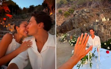 Los detalles del romántico compromiso de una estrella de la F1: millonario anillo y cena íntima junto al mar con su pareja