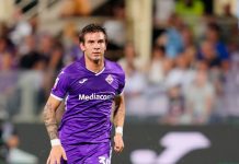 Mastantuono debutó en Fiorentina en el día de su cumpleaños: la jugada que casi termina en gol y el duro golpe que recibió