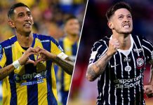 Rosario Central, con Di María, abrirá su serie ante Corinthians por los octavos de final de la Copa Libertadores: hora, TV y formaciones