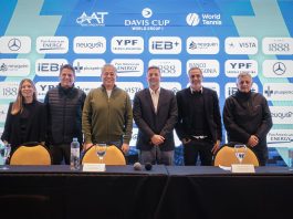 Se presentó la serie de Copa Davis entre Argentina y Turquía en Neuquén