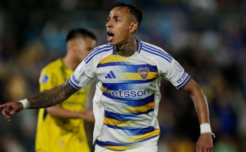 Sebastián Villa marcó su primer gol desde el regreso a Boca Juniors ante Recoleta: su gesto de cara a la popular xeneize en Paraguay