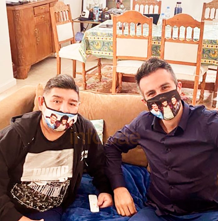 Un custodio de Maradona contó que Diego pidió por Luque en sus últimos días y reveló la vez que salió de la internación domiciliaria