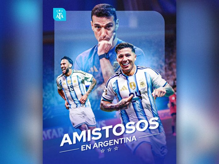 Argentina confirmó a los tres rivales que enfrentará en los amistosos tras la final del Mundial