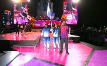 Así fue el ingreso de la delegación argentina en la espectacular ceremonia de apertura de los Juegos Suramericanos Santa Fe 2026