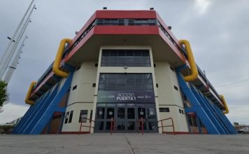 Así se verá el estadio donde Argentina enfrentará a Turquía por la Copa Davis en Neuquén