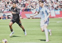 Con un gol sobre el final, la selección argentina Sub 19 le ganó 1-0 a Perú y se clasificó a la final de los Juegos Suramericanos
