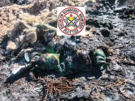 Dos bomberos se intoxicaron por un químico prohibido mientras combatían un incendio en Neuquén