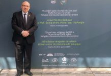 El rabino argentino Fishel Szlajen participará del grupo de IA del G20 Interfaith Forum