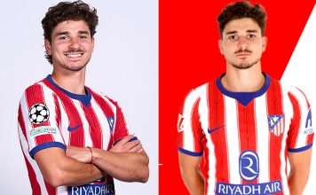 El rotundo cambio de Julián Álvarez en una foto presentación del Atlético de Madrid tras quedarse en el club