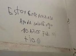 “Estoy embarazada, solo tengo 10 años, fue mi tío”: investigan un mensaje que apareció en el baño de una escuela de San Juan