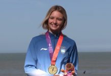 Isabella, la hija de Fabián Assmann y Melina Pitra, ganó la medalla de oro en los Juegos Suramericanos 2026: el video de su magnífica actuación