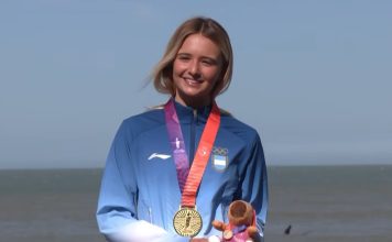 Isabella, la hija de Fabián Assmann y Melina Pitra, ganó la medalla de oro en los Juegos Suramericanos 2026: el video de su magnífica actuación