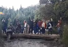 Neuquén terminará un camino clave en Villa La Angostura a pesar de un conflicto mapuche que sigue abierto