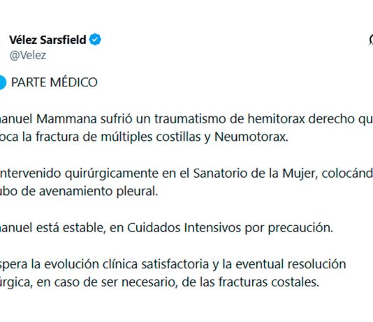 Operaron de urgencia a Emmanuel Mammana tras un choque con su arquero en Newell’s-Vélez: quedó internado en cuidados intensivos