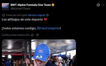 Video: los gestos de Alpine con Franco Colapinto tras su frustración en el GP de Italia de Fórmula 1