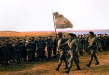 36 soldados, 12 horas de combate y siete muertos: el infierno de Pradera del Ganso y un homenaje que continúa 44 años después