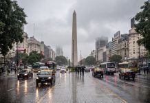 Cómo seguirá el clima en el AMBA durante los próximos días: nubosidad, lloviznas y viento