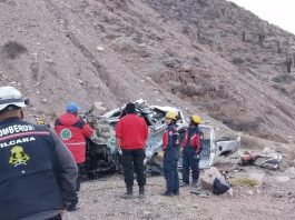 Desbarrancó una camioneta en la ruta que va a las Salinas Grandes de Jujuy y murió un hombre