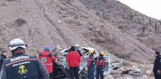 Desbarrancó una camioneta en la ruta que va a las Salinas Grandes de Jujuy y murió un hombre