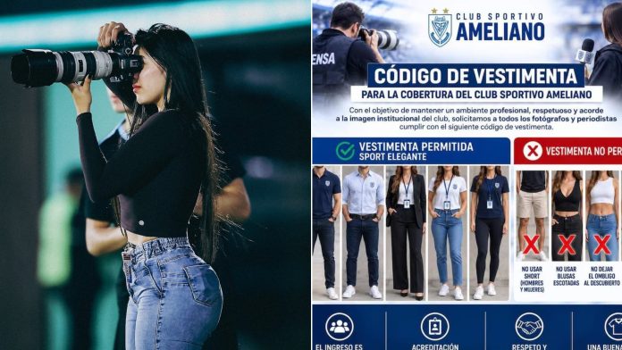 El inesperado encuentro entre el presidente del club de Paraguay y la fotógrafa tras el escándalo por un código de vestimenta