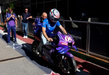 El ingreso estelar de Franco Colapinto a bordo de una moto al Gran Premio de Estados Unidos: “Exhibición histórica en COTA”