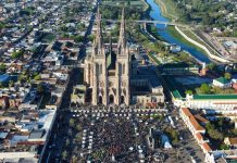 El papa León XIV en la Argentina: Luján espera multiplicar su población por 17 y cerrará los accesos casi un día antes de la misa