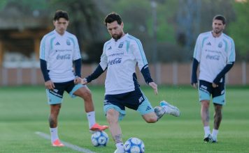 EN VIVO: Expectativa por la última práctica de Messi en Ezeiza con la Selección