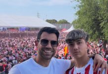 Es hijo de un ex campeón con River Plate, deslumbra en el Atlético de Madrid y marcó un golazo en la Messi Cup
