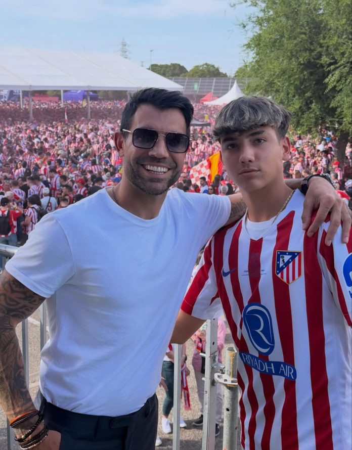 Es hijo de un ex campeón con River Plate, deslumbra en el Atlético de Madrid y marcó un golazo en la Messi Cup