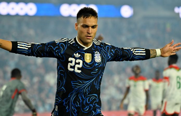 Lautaro Martínez se metió en el podio de los máximos goleadores de la selección argentina: cómo quedó la tabla histórica
