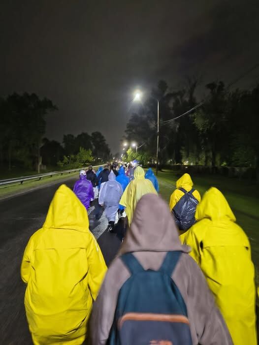 Miles de fieles comenzaron la Peregrinación a Luján bajo la tormenta: los detalles del operativo de seguridad