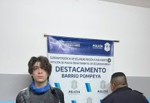 Pánico en Merlo: un joven de 20 años roció con nafta un auto e intentó prender fuego una estación de servicio