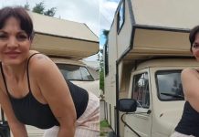 Remodeló su camper de 1963 para que sea su casa y su estudio de grabación móvil: así recorre el país