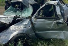 Santa Fe: una camioneta volcó sobre la Ruta Nacional 34 y murieron dos personas