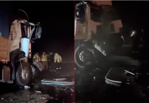 Un camionero murió tras un incendio por un choque entre dos transportes de carga en el puente Zárate-Brazo Largo
