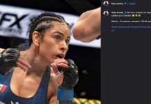 Una peleadora de MMA sufrió un percance con su ropa en plena pelea y promocionó su OnlyFans: “Salió a saludar”